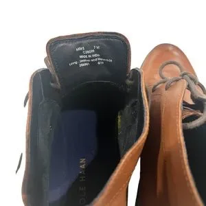 Cole Haan Kennedy Grand Chukka Boots Lace Up Brown Ankle Boots Men’s Size 7M Cole Haan | Shoes | Cole Haan Kennedy Grand Chukka Boots  main image 3